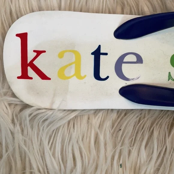Kate Spade Flip Flops Size 7-8 - Picture 4 of 12
